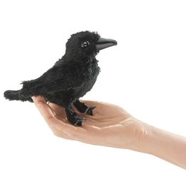 Folkmanis Folkmanis Mini Raven Finger Puppet