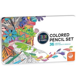 Mindware Mindware Color By Number Color Pencils (Set of 36)