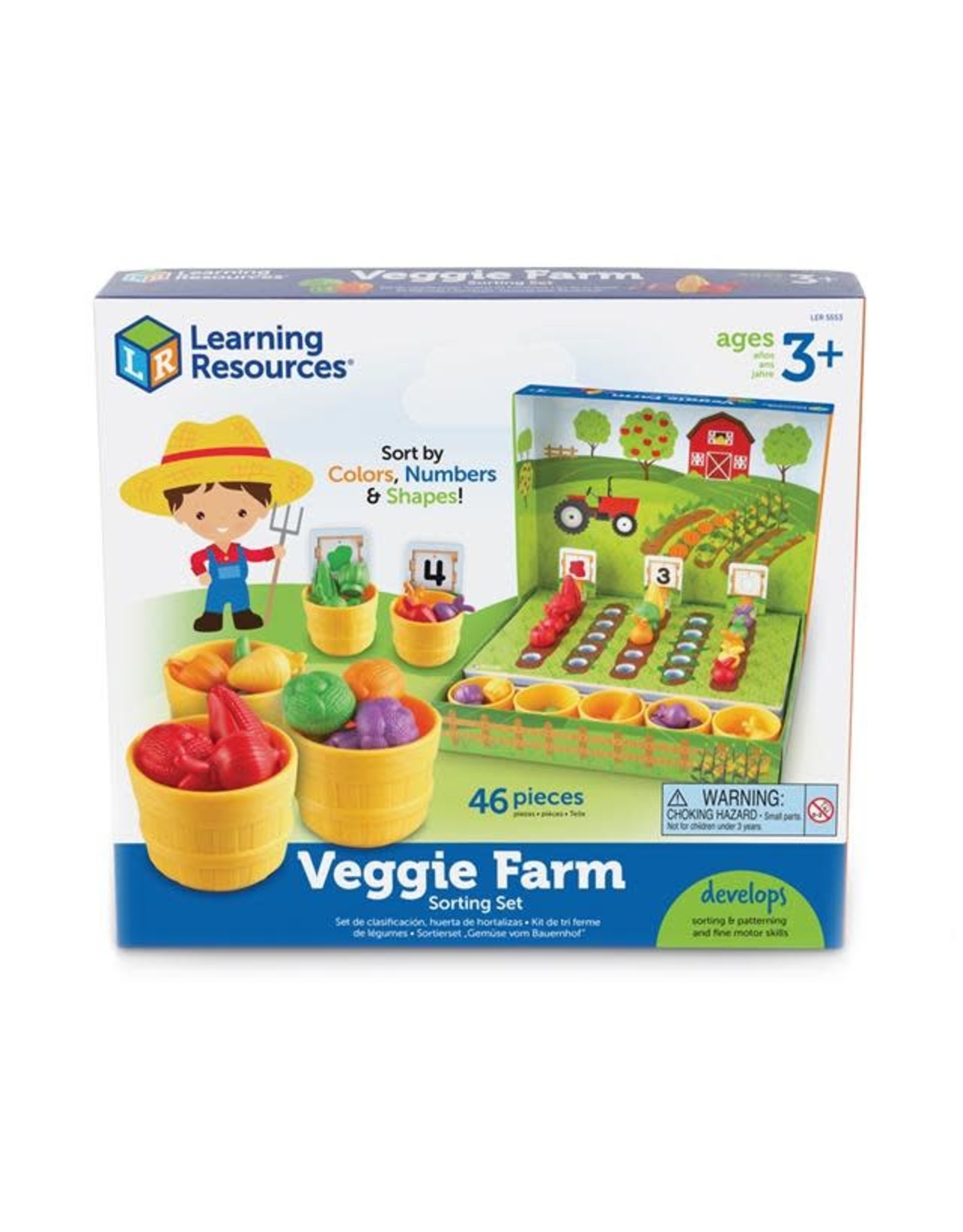 Learning Resources Veggie Farm Sorting Set