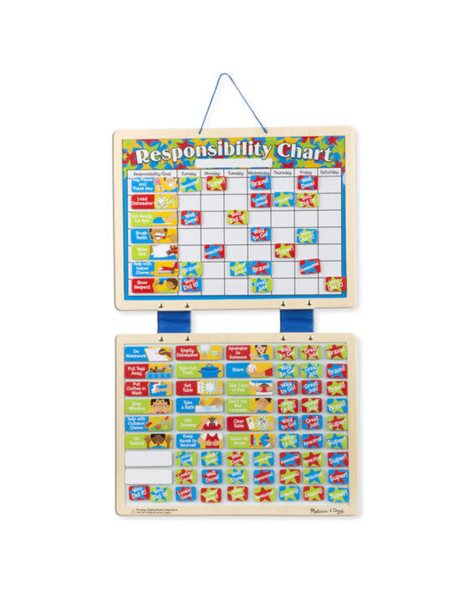 melissa and doug my magnetic responsibility chart