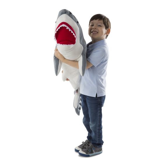 melissa and doug plush shark