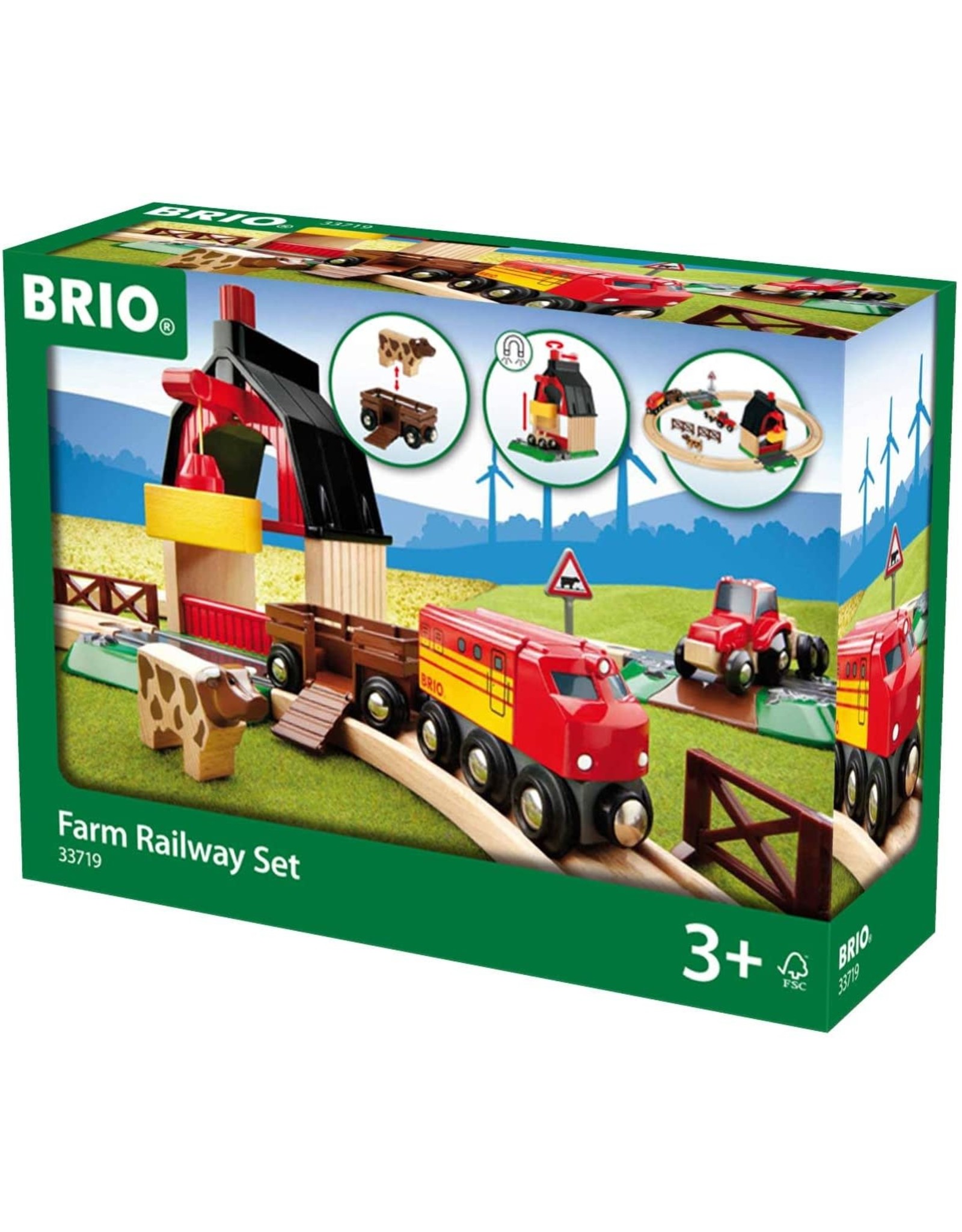 Brio BRIO Farm Railway Set