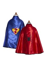 Great Pretenders Reversible Adventure Cape with Mask, Size 5/6