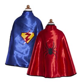 Great Pretenders Reversible Adventure Cape with Mask, Size 5/6