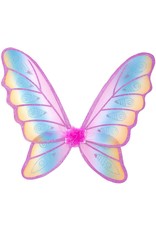 Great Pretenders Glitter Rainbow Wings - Pink