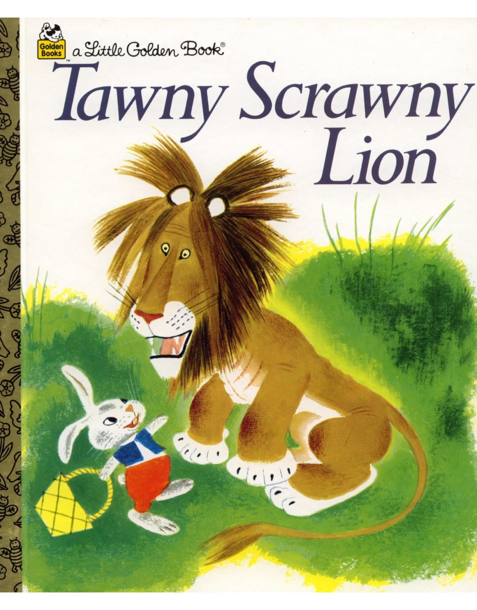 Little Golden Books Tawny Scrawny Lion Little Golden Book