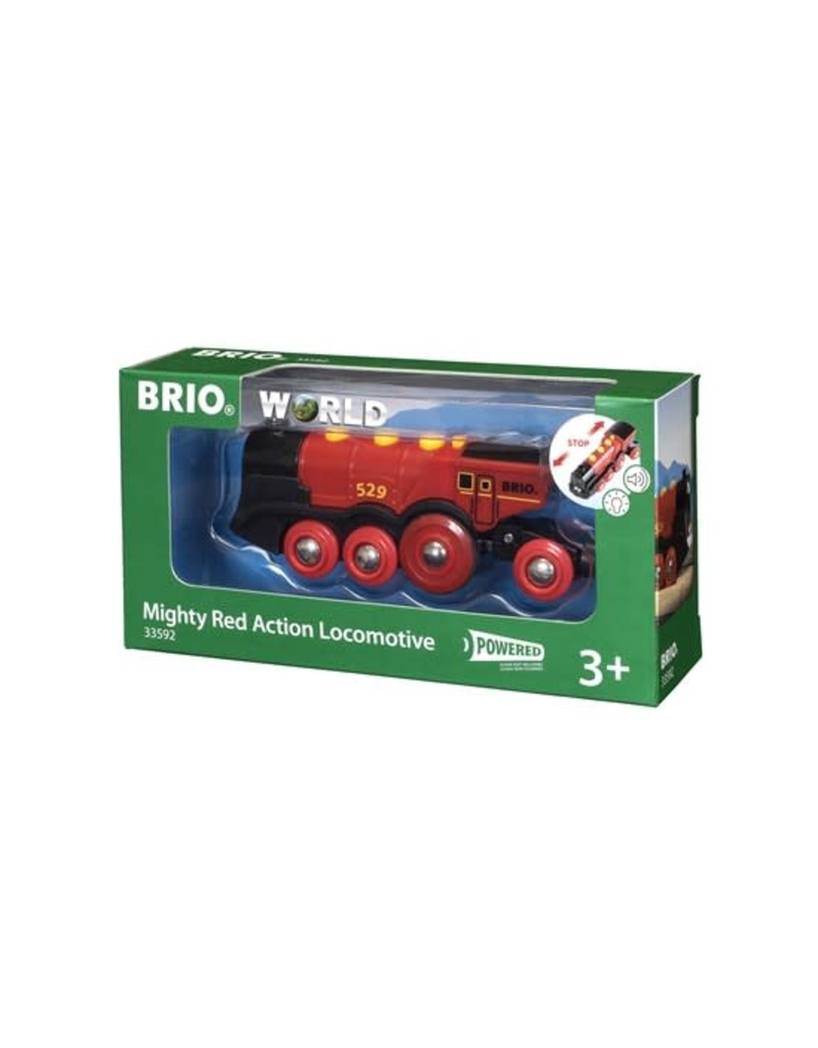 Brio BRIO Mighty Red Action Locomotive
