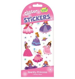 Peaceable Kingdom Sparkly Princess Glitter Stickers