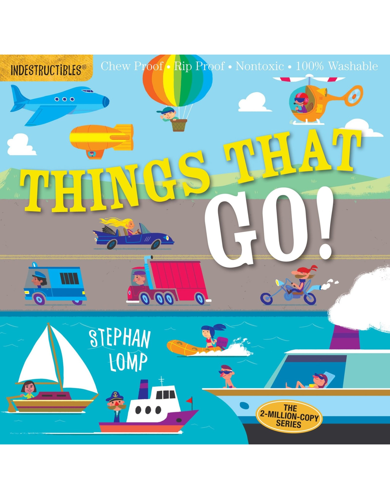 Indestructibles Book: Things That Go!