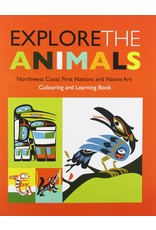 Native Northwest Explore the Animals Colouring Book