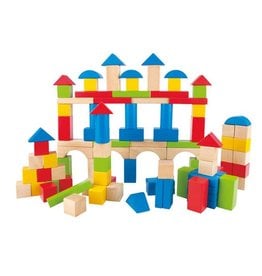 Hape Hape Build Up & Away Blocks - 100 pcs