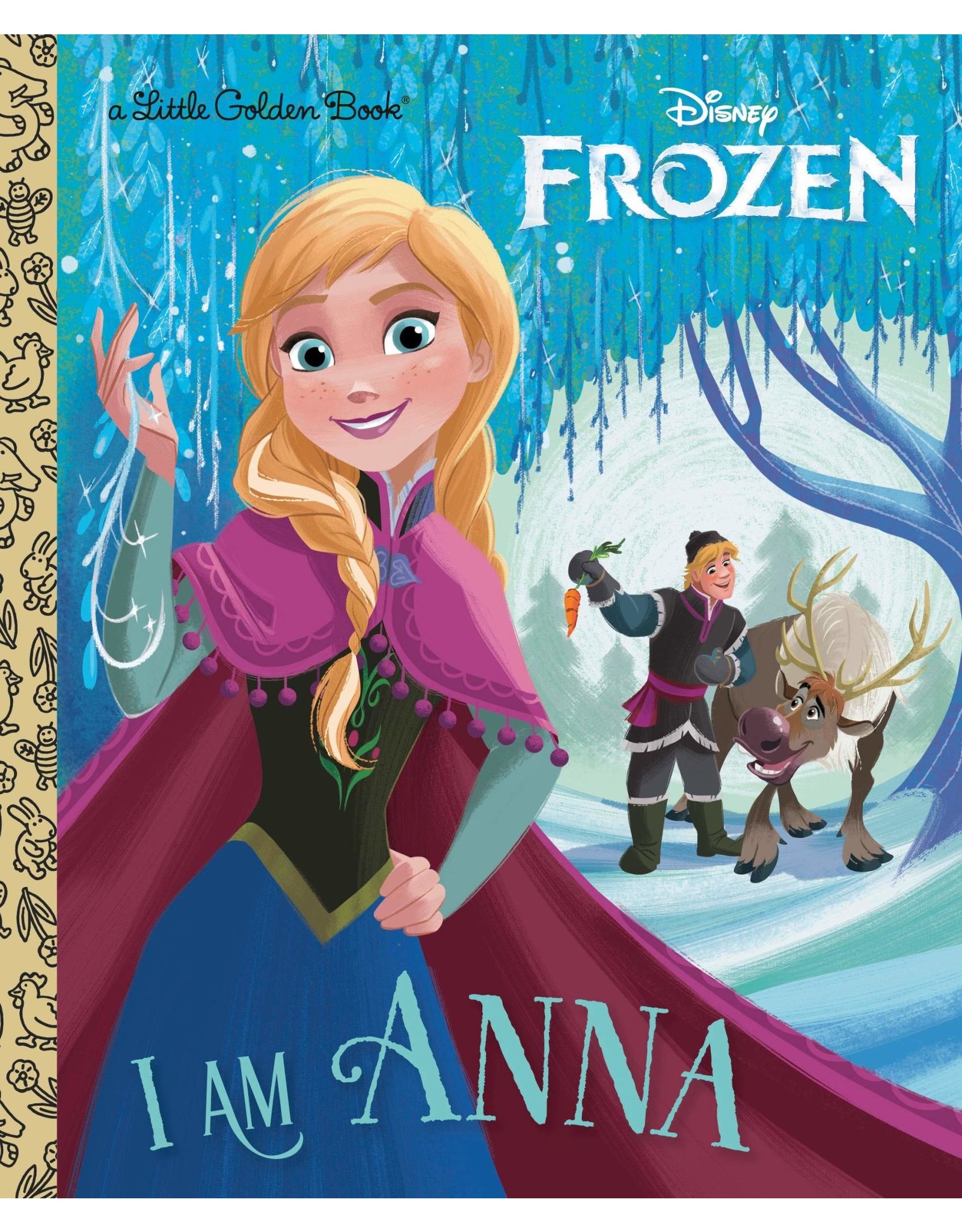 Little Golden Books I Am Anna Little Golden Book (Frozen)