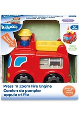 Kidoozie Press N Zoom Fire Engine