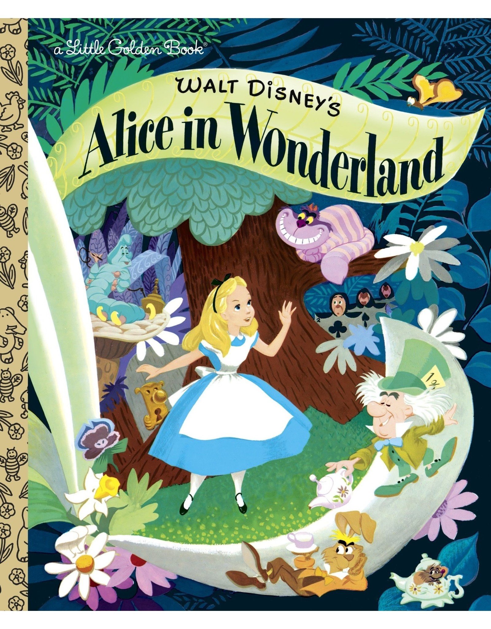 Little Golden Books Alice in Wonderland Little Golden Book
