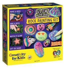 Creativity For Kids Glow in the Dark Rock Painting Kit