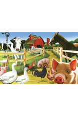 Cobble Hill Farmyard Welcome Tray Puzzle