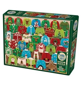 Cobble Hill Ugly Xmas Sweaters 1000 pc