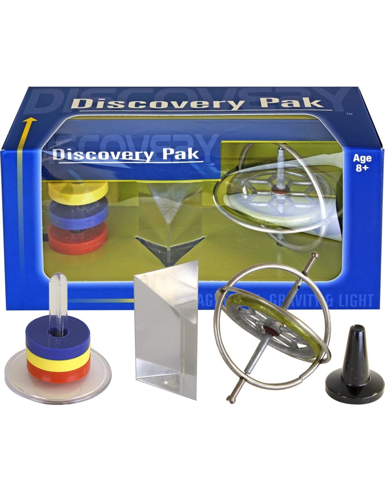 Discovery Pak - Gyroscope, Prism & Magnets