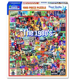 White Mountain Puzzles The Eighties 1000 pc