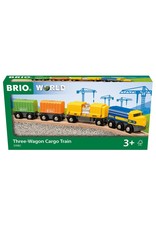 Brio BRIO Three-Wagon Cargo Train