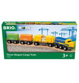 Brio BRIO Three-Wagon Cargo Train