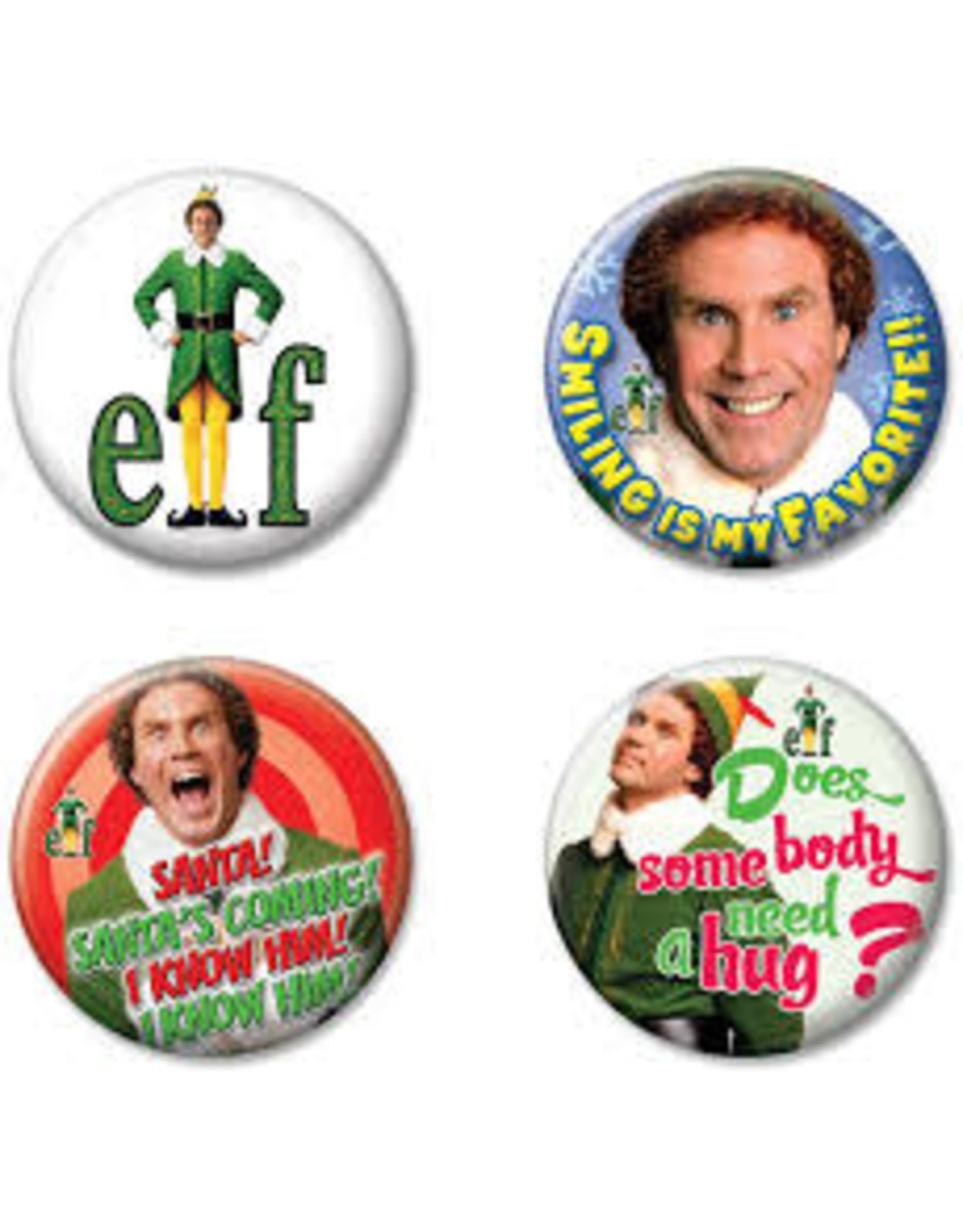 Ata-Boy Christmas Buttons Assorted