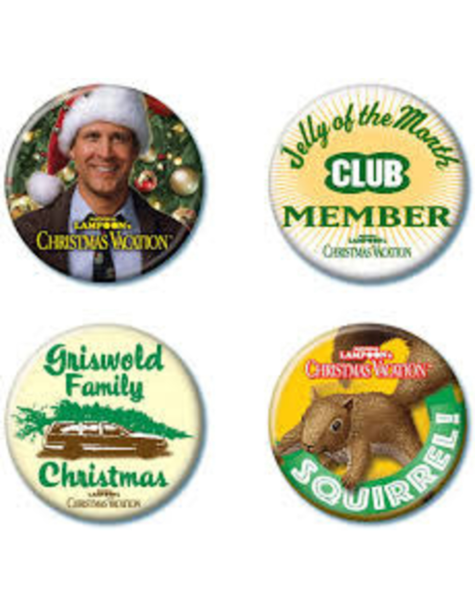 Ata-Boy Christmas Buttons Assorted