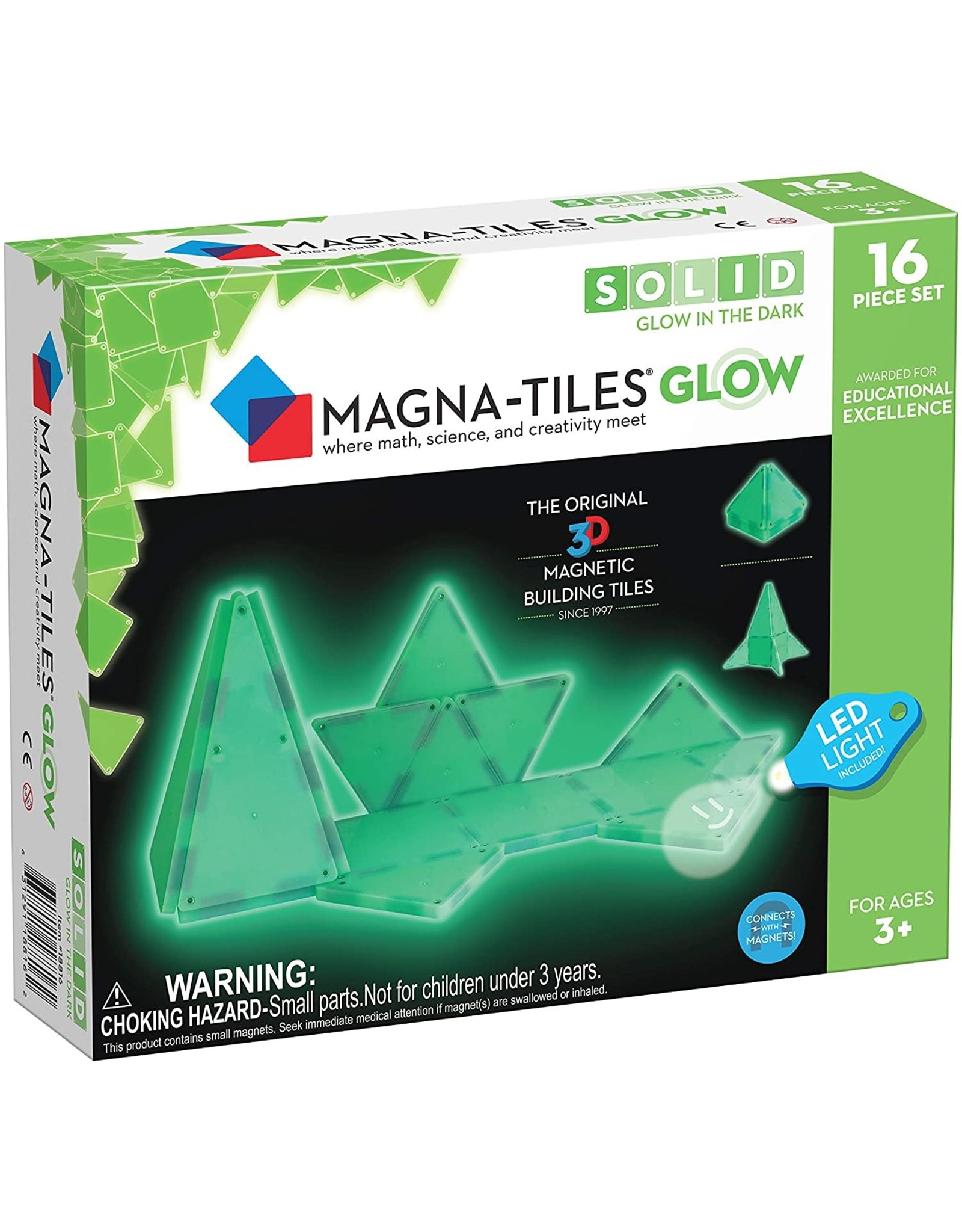 Magna-Tiles Magna-Tiles Glow 16 pc
