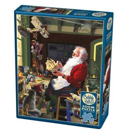 Cobble Hill Santa's Workbench 500 pc