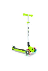 Globber Scooters & Bikes Globber Primo Foldable with Lights - Green