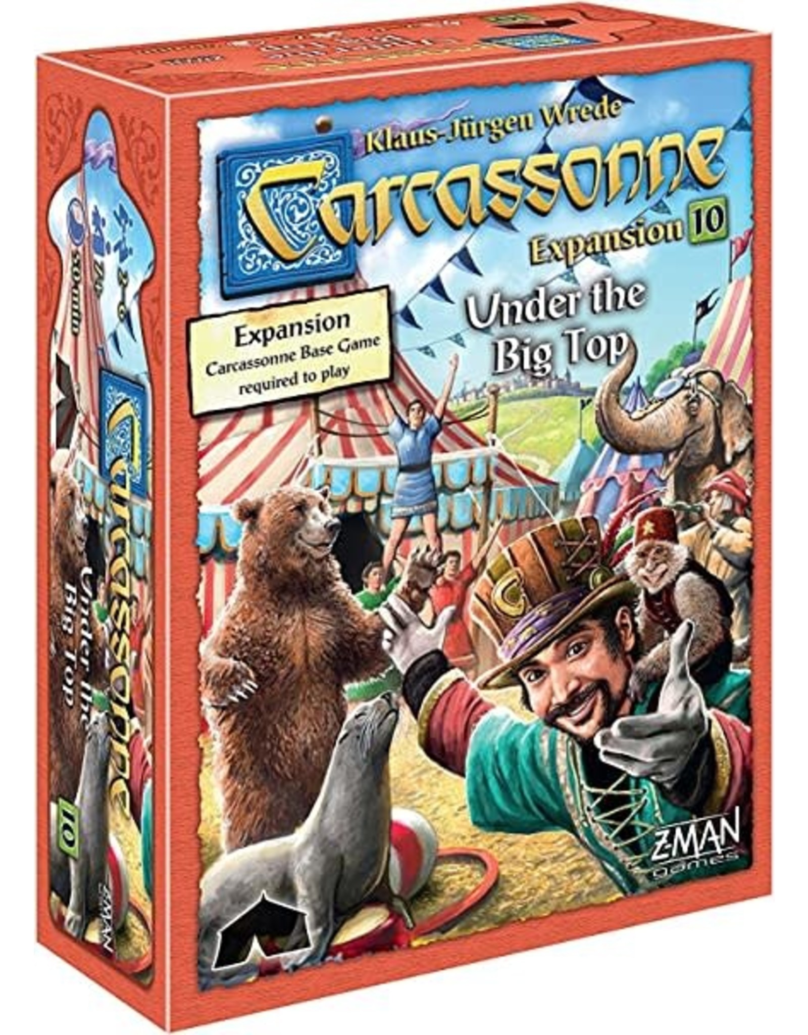 Z Man Games Carcassonne Expansion 10: Under the Big Top