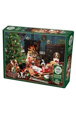 Cobble Hill Christmas Puppies 1000 pc