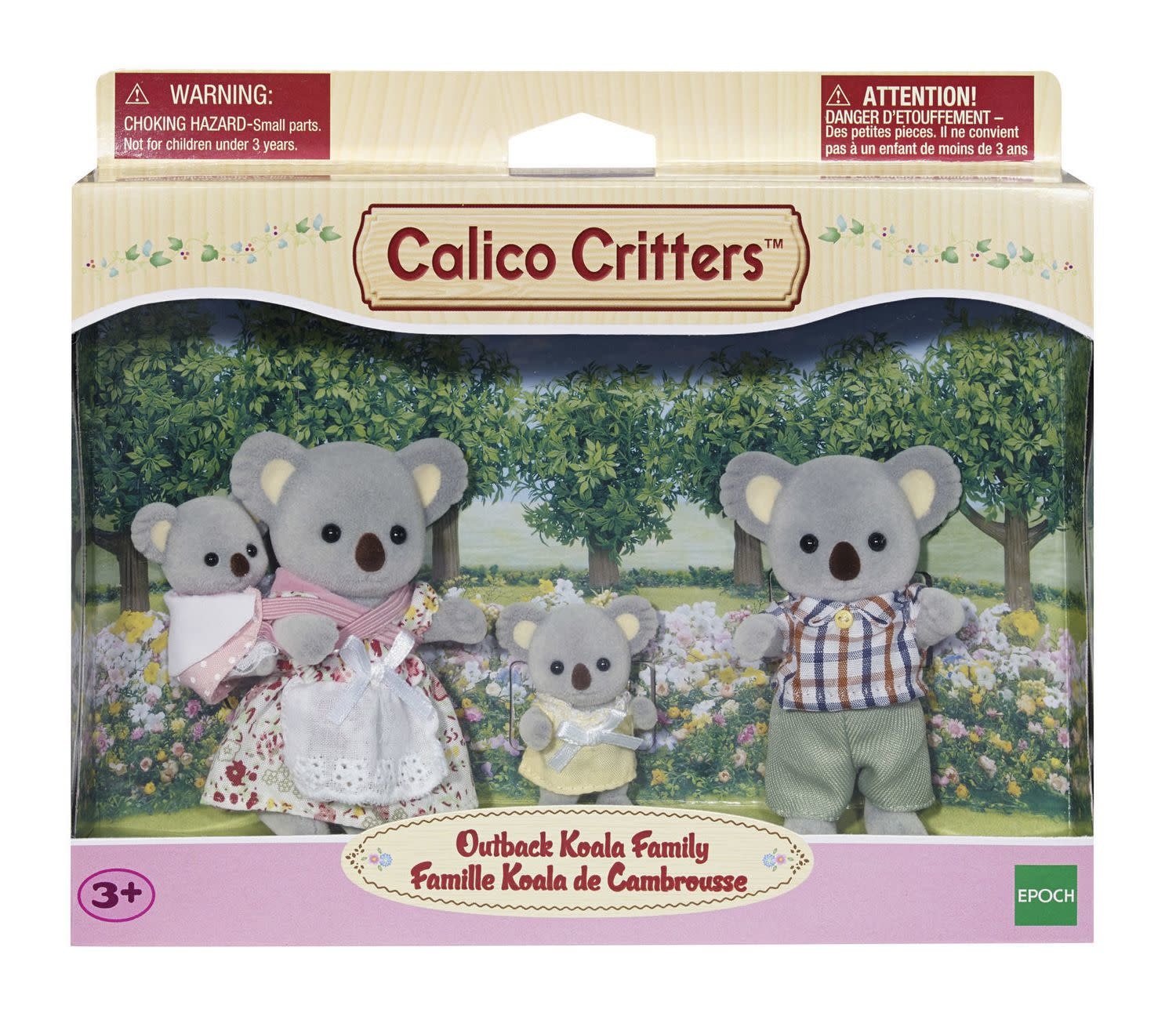 Calico Critters Outback Koala Family Tumbleweed Toys