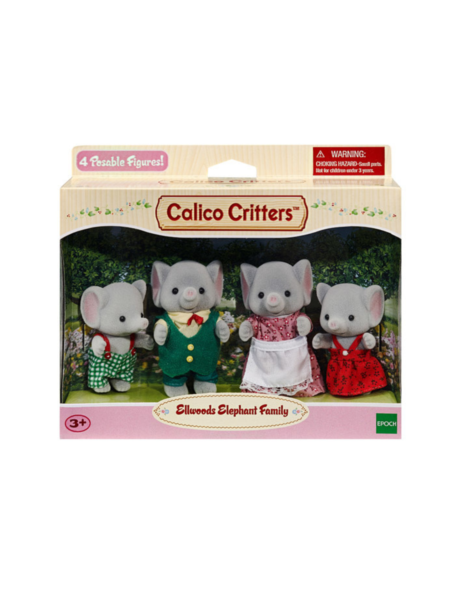 calico critters ellwoods elephant family