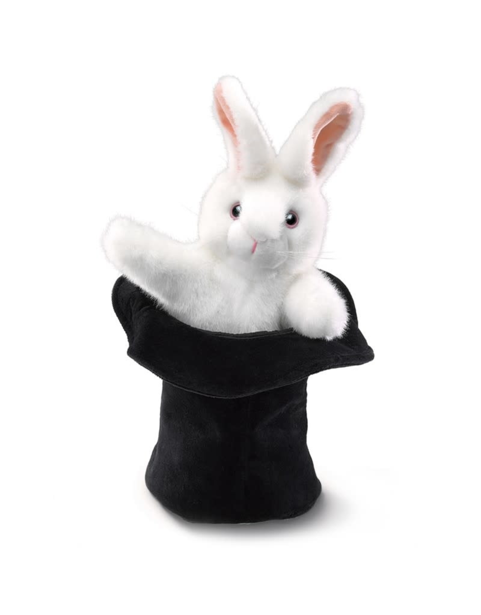 Folkmanis Folkmanis Rabbit in a Hat Puppet