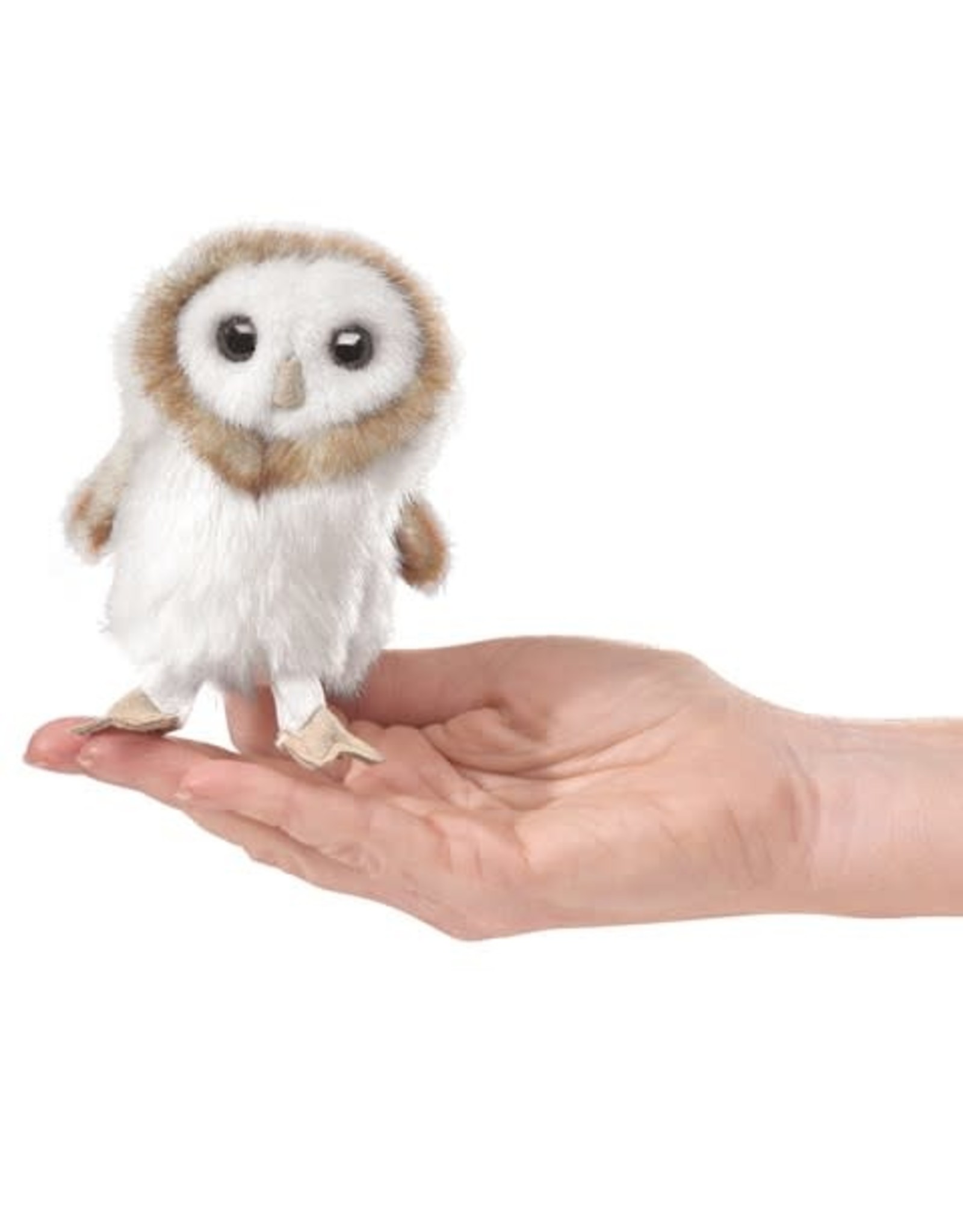 Folkmanis Folkmanis Mini Barn Owl Finger Puppet