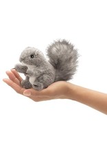Folkmanis Folkmanis Mini Gray Squirrel Finger Puppet