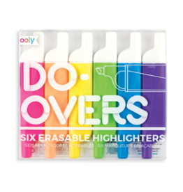 Ooly Do Over Highlighters - Set of 6