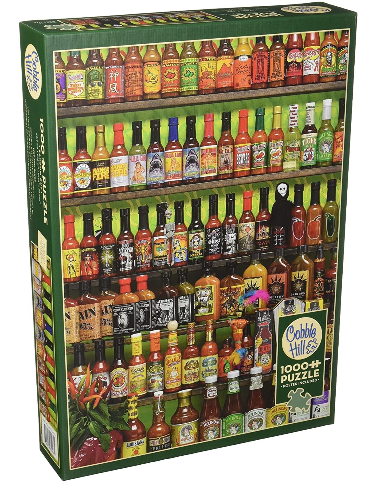 Cobble Hill Hot Hot Sauce 1000 pc
