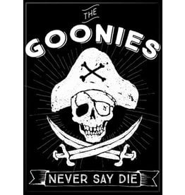 Goonies Never Say Die Black Flat Magnet