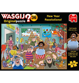 Jumbo Wasgij Original #36 - New Year Resolution! 1000 pc