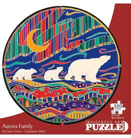 Indigenous Collection Aurora Family 500 pc Puzzle