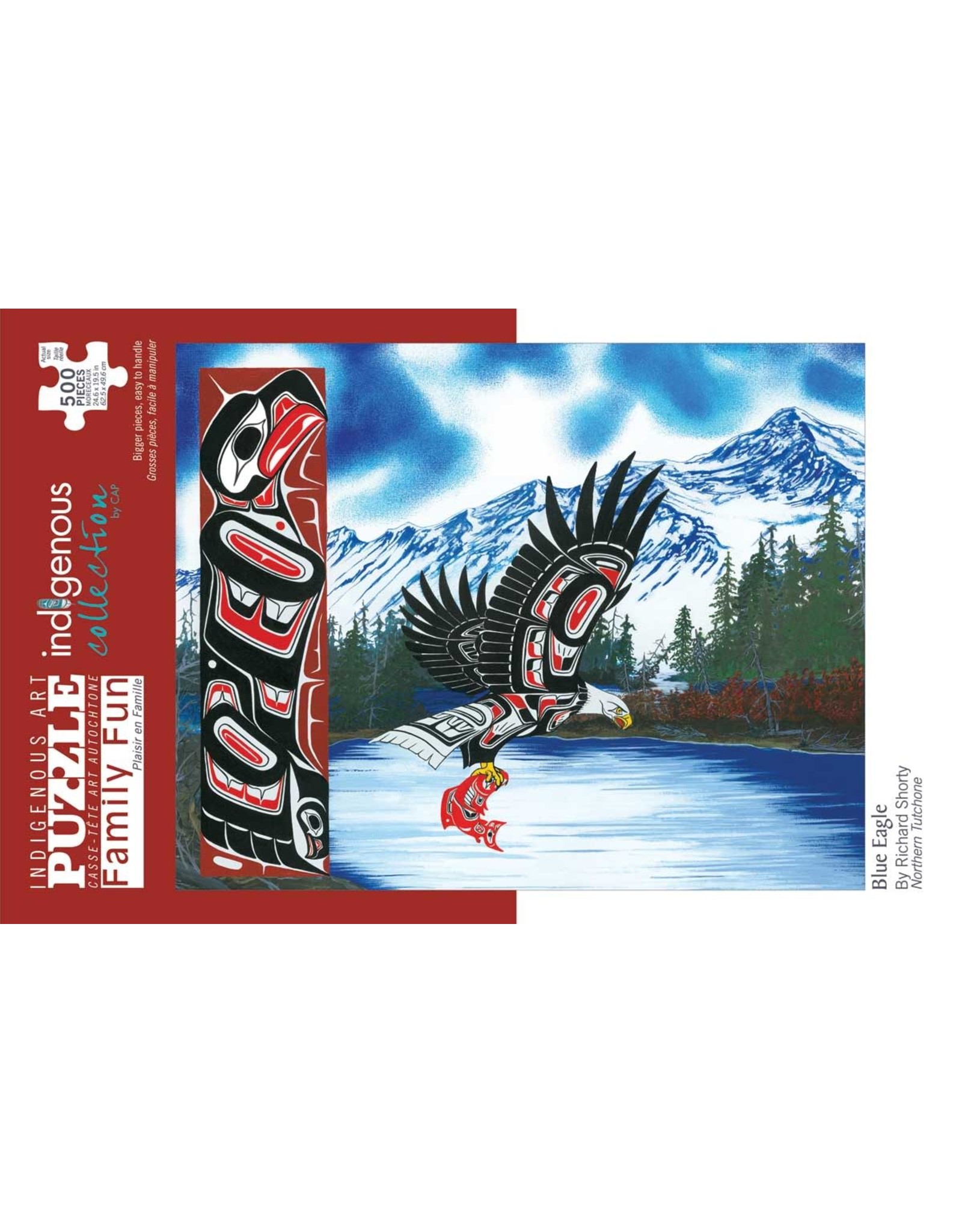 Indigenous Collection Blue Eagle 500 pc Puzzle