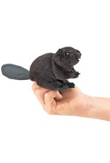 Folkmanis Folkmanis Mini Beaver Finger Puppet