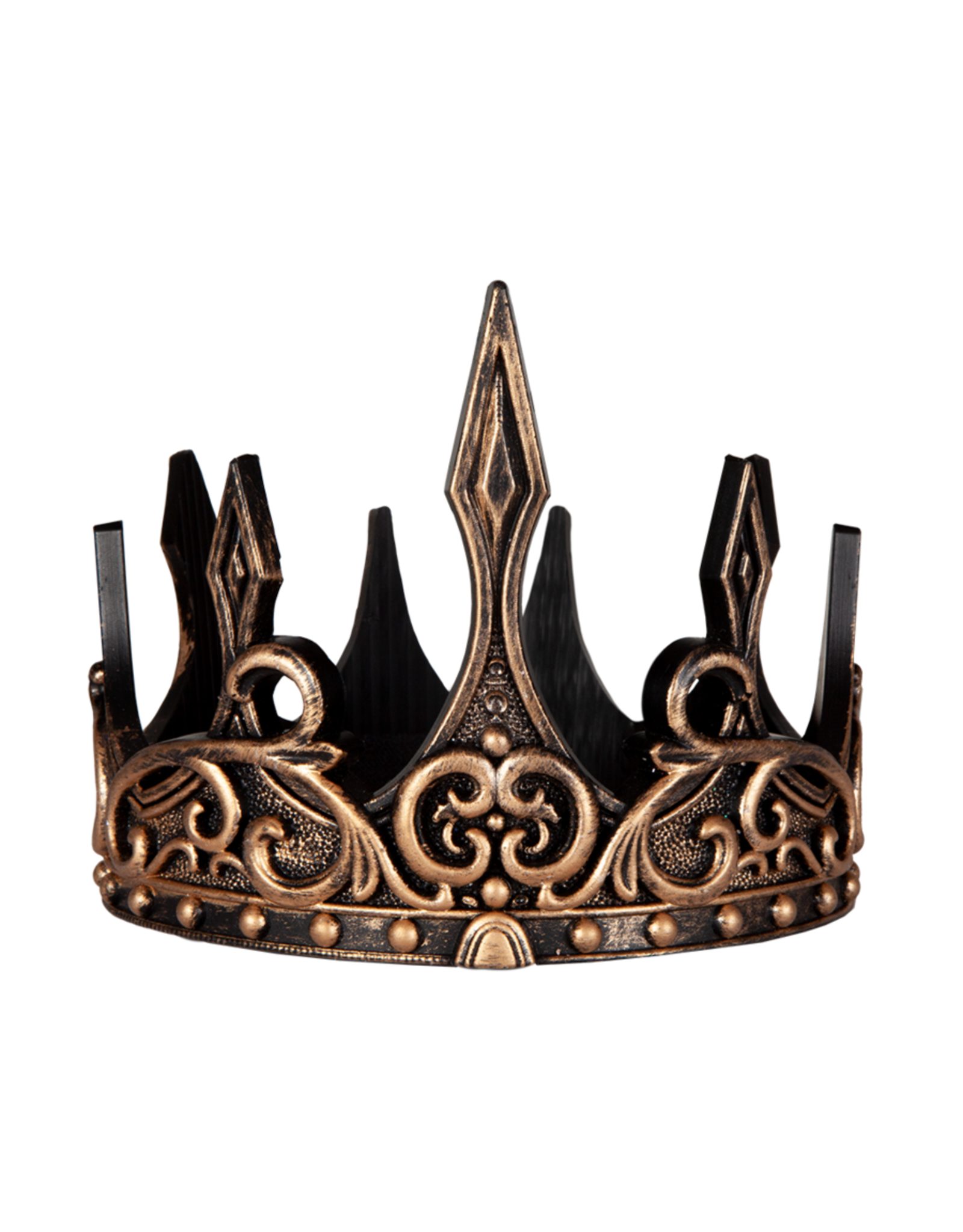 Great Pretenders Medieval Crown, Gold/Black