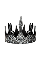 Great Pretenders Medieval Crown, Silver/Black