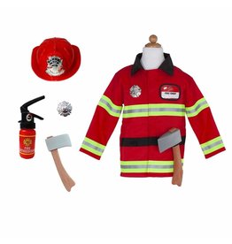 Great Pretenders Fireman Costume, Size 5/6