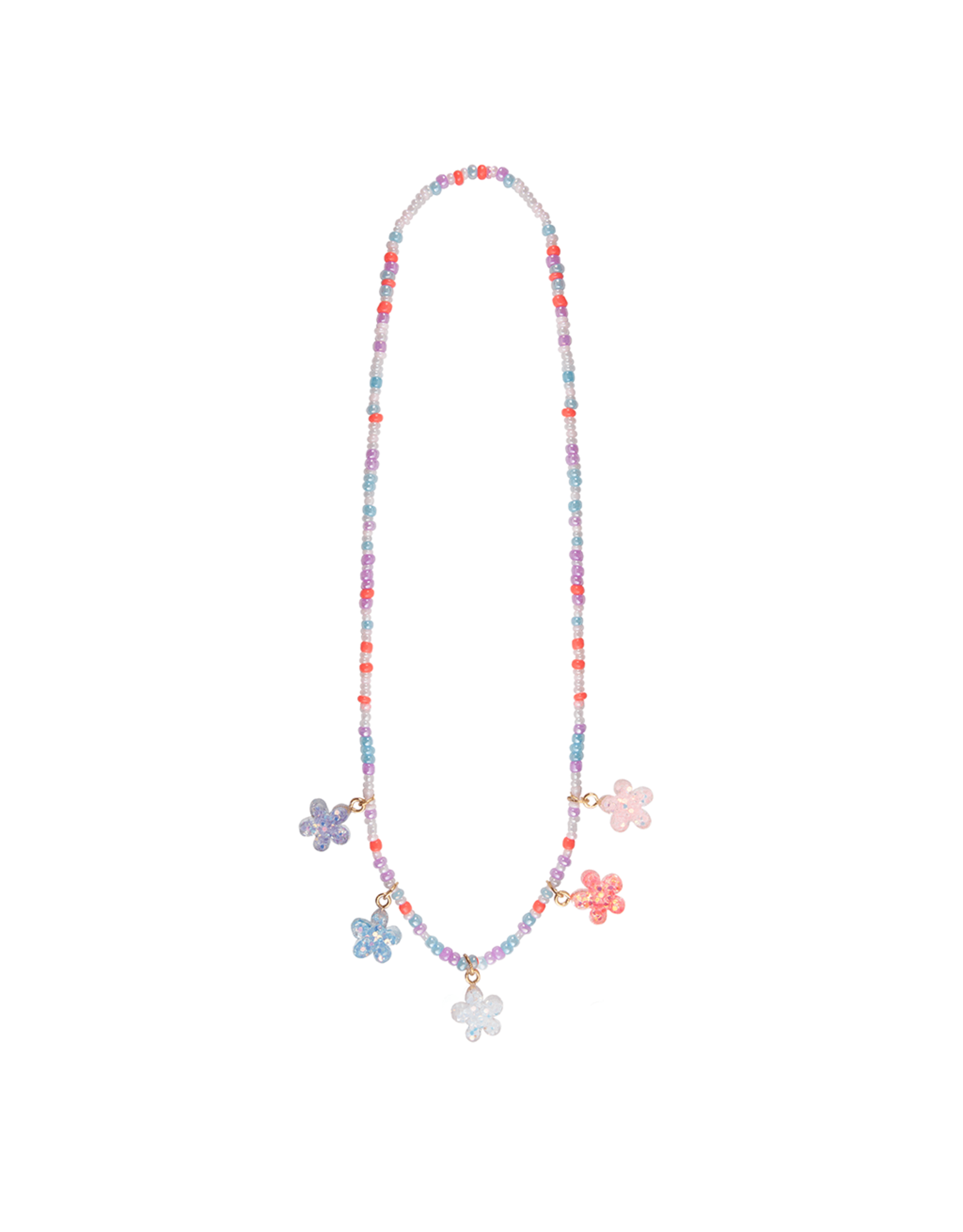 Great Pretenders Boutique Shimmer Flower Necklace