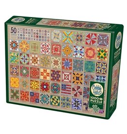 Cobble Hill 50 States Quilt Blocks 1000 pc
