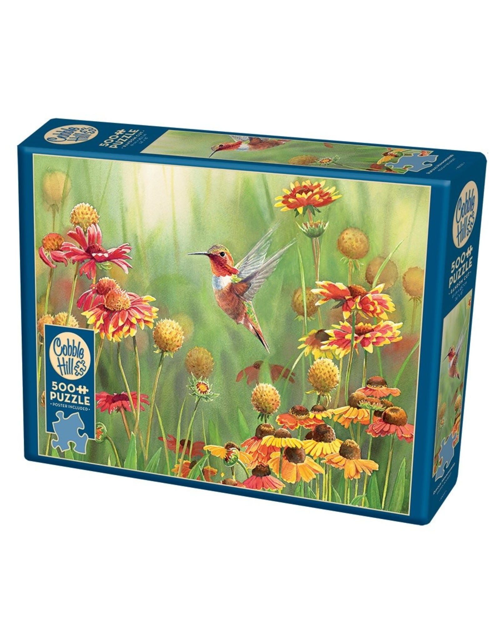 Cobble Hill Rufous Hummingbird 500 pc